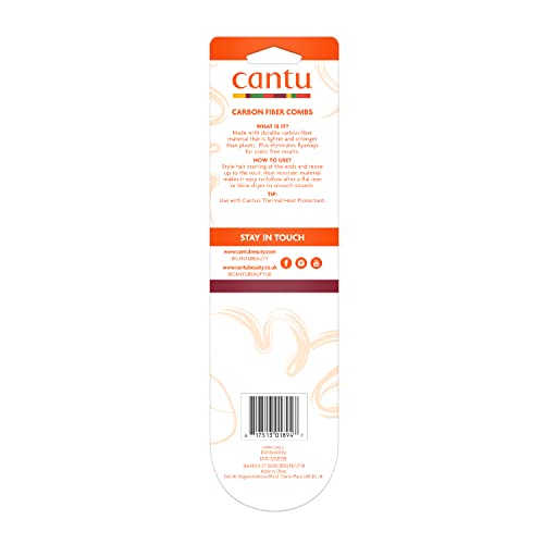 Cantu Accessories Peignes Fibre de Carbone Chaleur 250°C