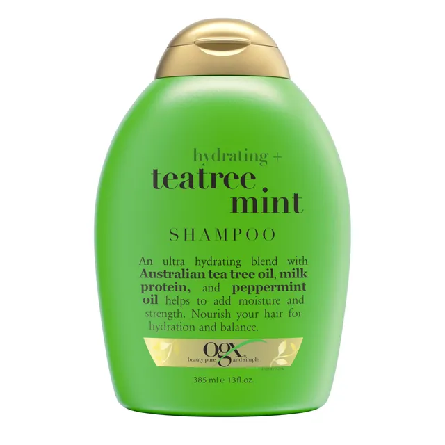 OGX Rosemary Mint shampooing menthe tea tree 384 ml hydratant