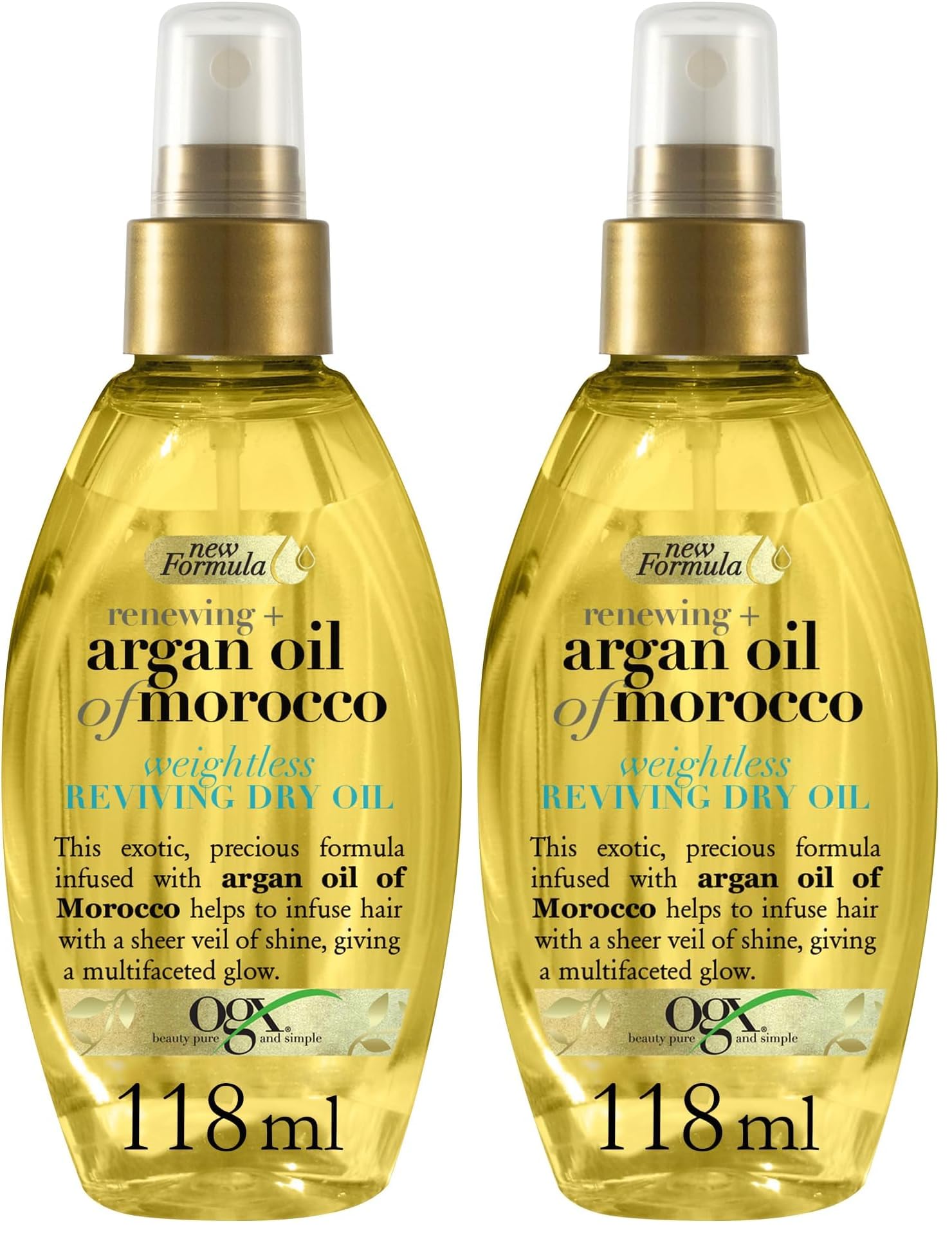 OGX Argan Oil of Morocco Huile Sèche 118 ml Anti-Frisottis