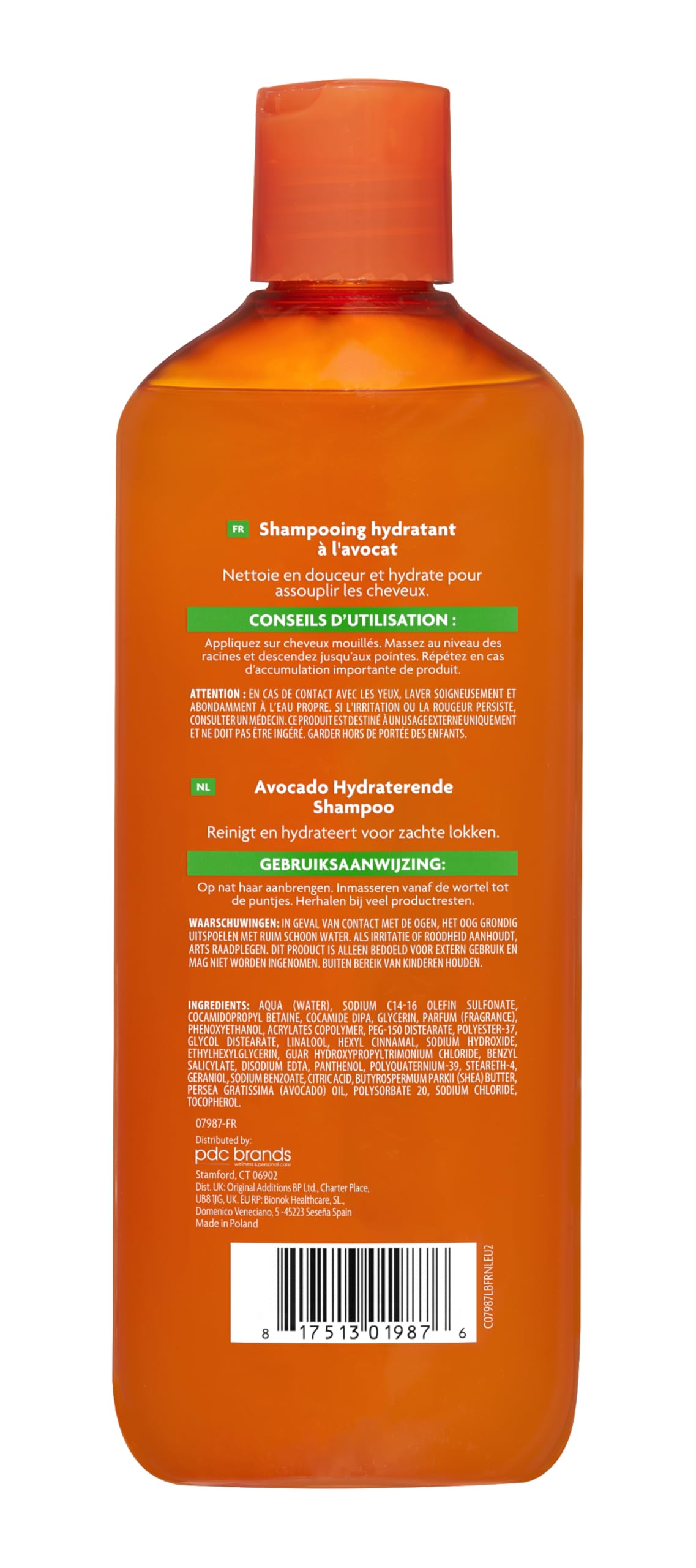Cantu Superfoods Shampooing Crème avocat cheveux bouclés 400 ml