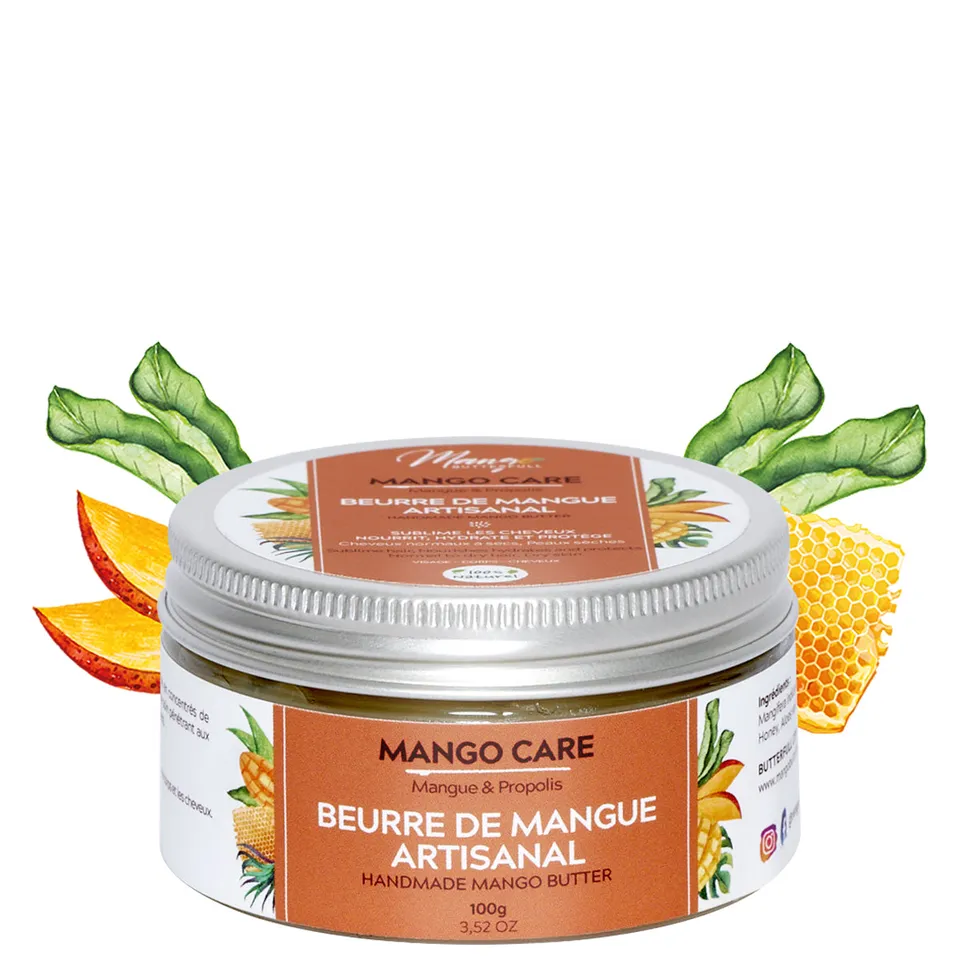 Mango Butterfull MANGO CARE Beurre mangue 250gr naturel famille