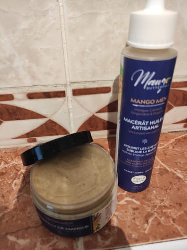 Mango Butterfull Mango Men coffret barbe 3 soins cannelle