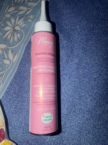 Mango Butterfull MANGO POUSS Huile cheveux 100ml hibiscus