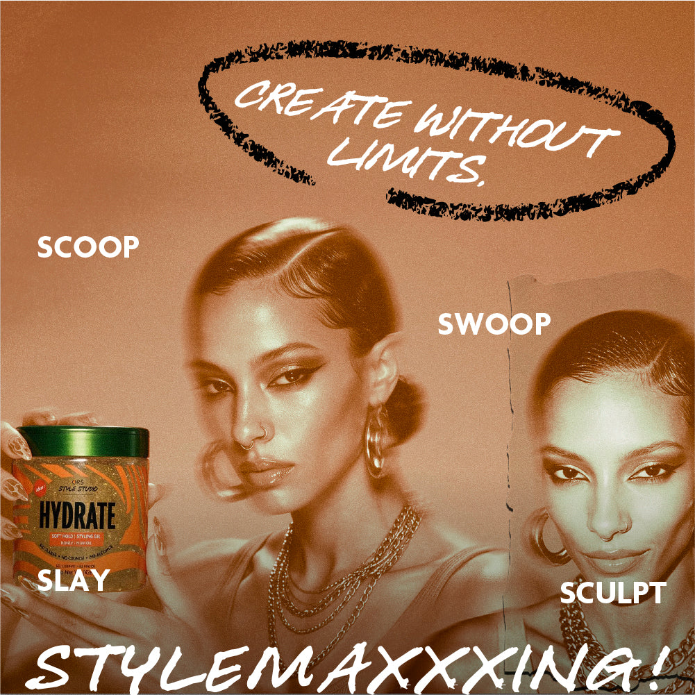 ORS Style Studio Hydrate gel coiffant fixation souple 15 oz