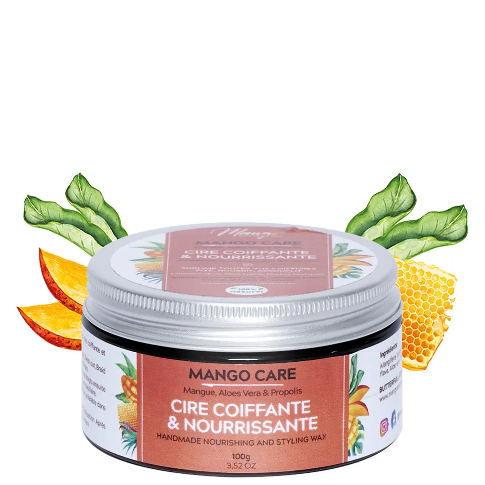 Mango Butterfull Mango Care cire coiffante 100g fixation souple