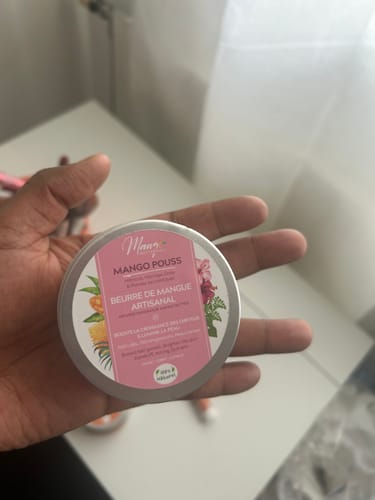 Mango Pouss Beurre de Mangue beurre capillaire pousse 100gr
