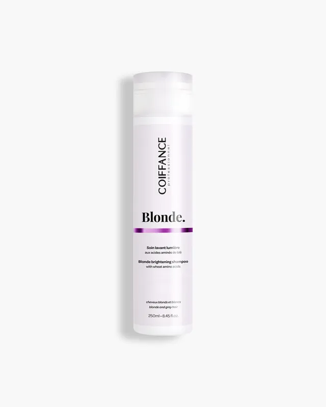 Coiffance Blonde soin lavant lumière shampooing violet blond