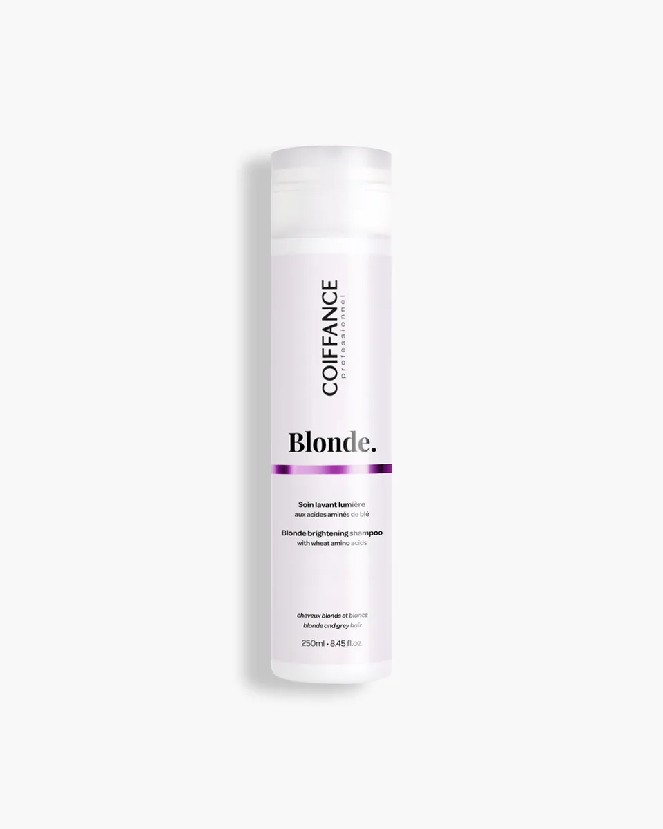Coiffance Blonde soin lavant lumière shampooing violet blond