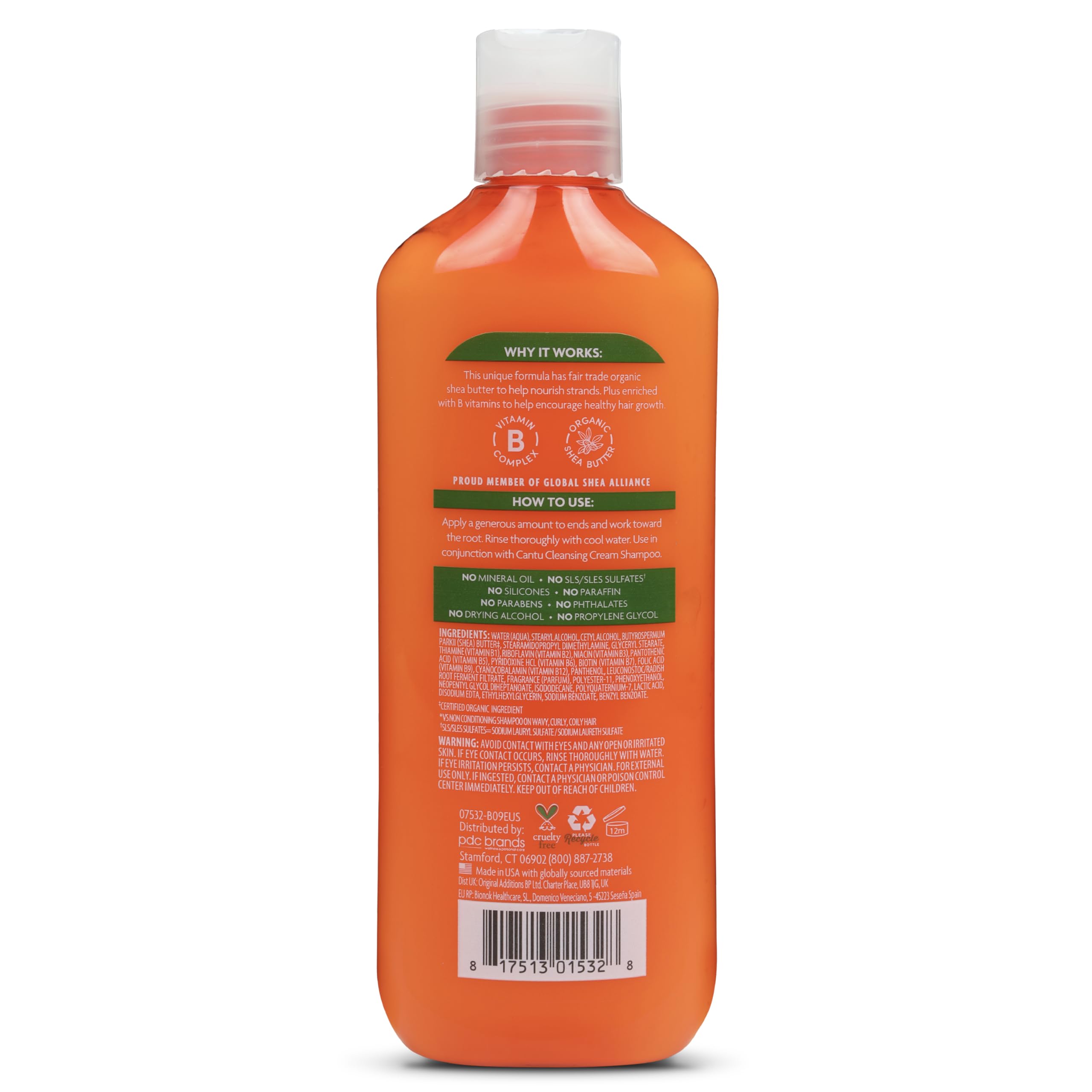 Cantu Beurre de Karité après-shampooing 400 ml hydratant