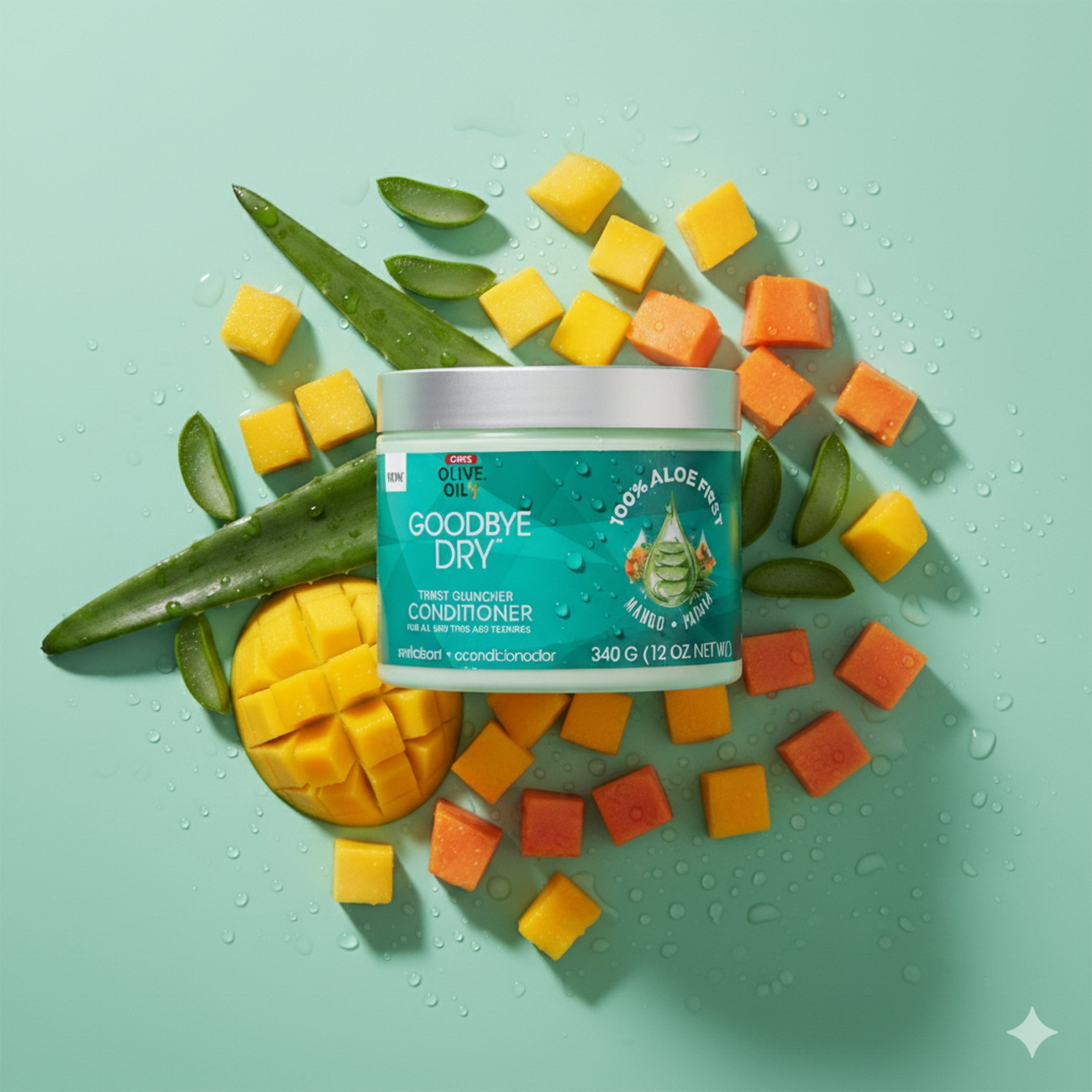 ORS Goodbye Dry Après-Shampooing Hydratant 355 ml aloe