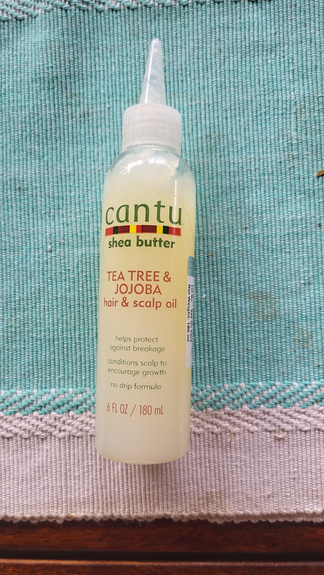 Cantu Classics Huile Tea Tree Jojoba cheveux bouclés crépus