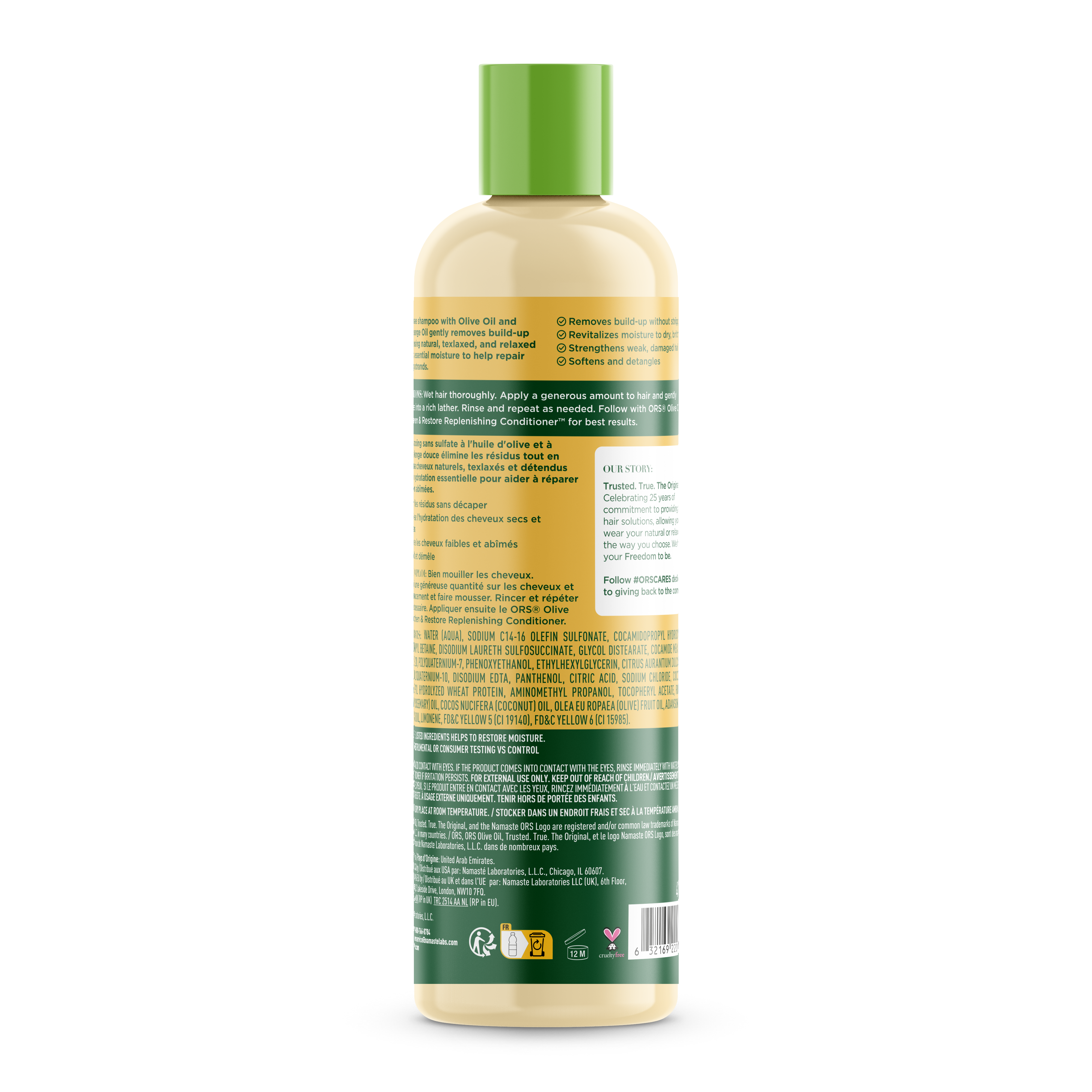 ORS Olive Oil Replenishing Shampoo 16 oz Hydratant Doux