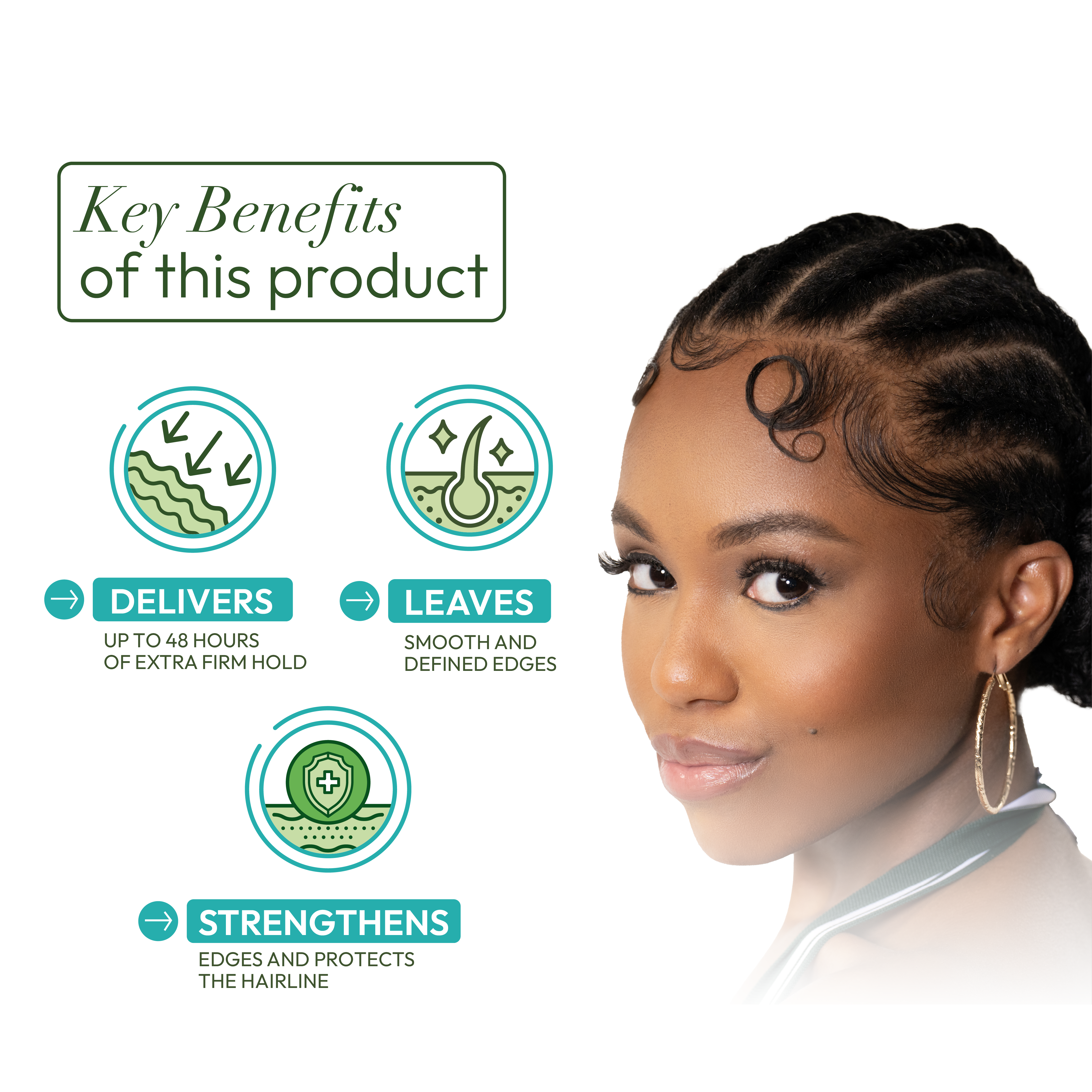 ORS Olive Oil HBCU Gel Extra Fort 62 g Baby Hair